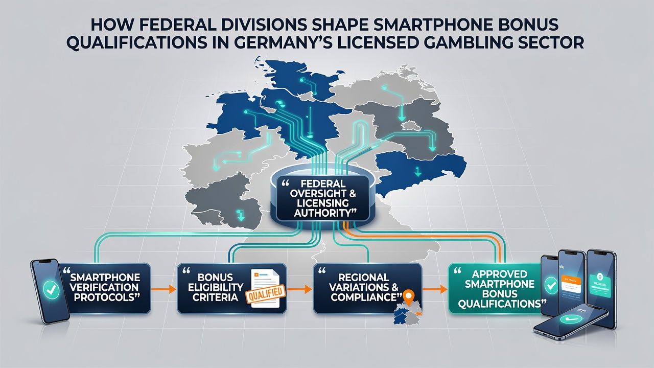 Illustration regionaler Unterschiede bei mobilen Bonusqualifikationen