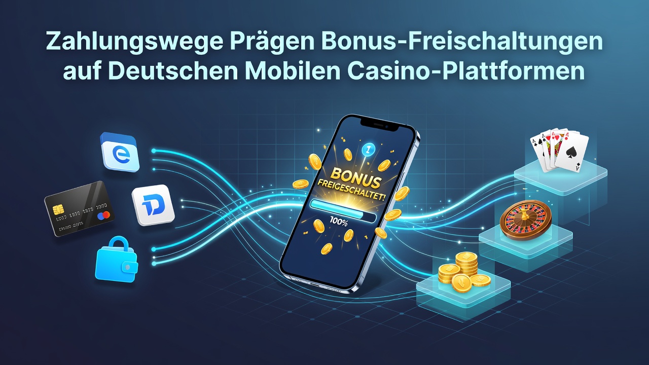 Mobile Zahlungsoptionen und Bonusaktivierung