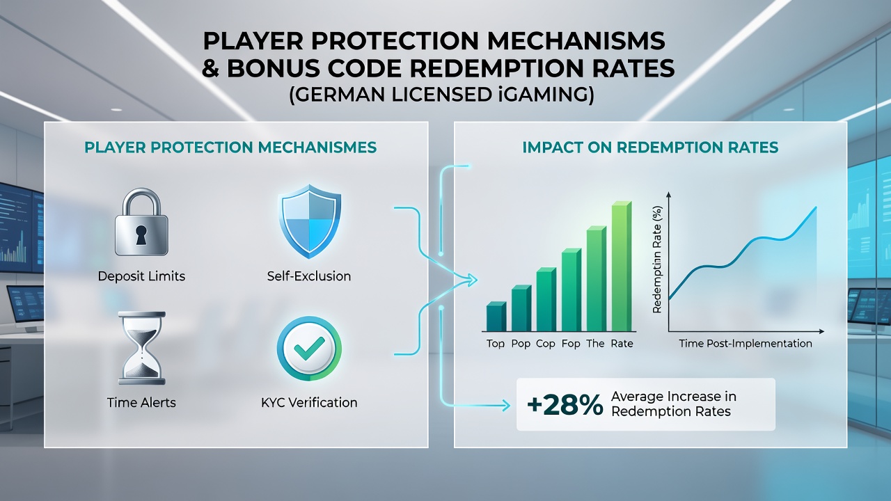 Statistiken zu Bonuscode-Einlösungsraten unter Spielerschutzmaßnahmen