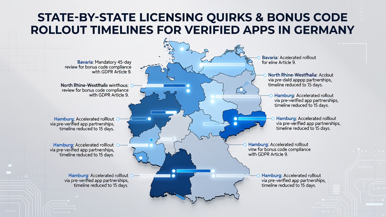 Screenshots verifizierter Casino-Apps mit aktivierten Bonus-Codes und regionalen Lizenz-Statusanzeigen